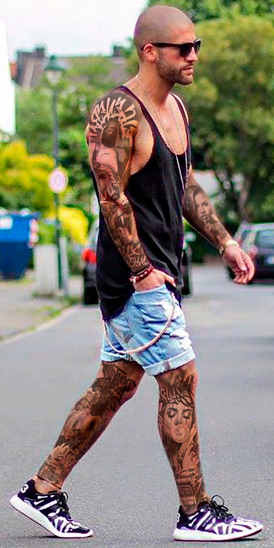 stil tattoo chikano mugik d ochkah